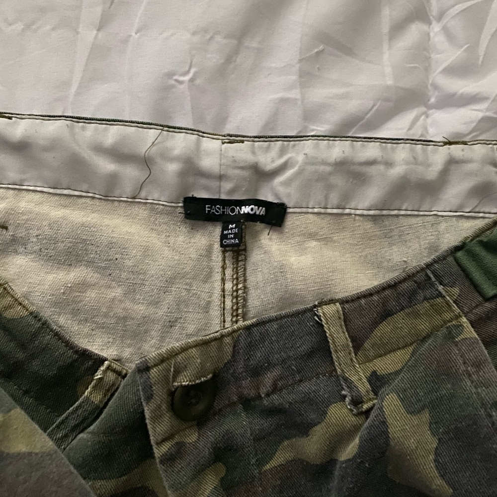 Army fatigue fashion nova pants